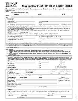 bsp online banking application form|bsp kundu card application form.